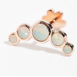 ISO Maria Tash Opal Rose Gold Garland Earring